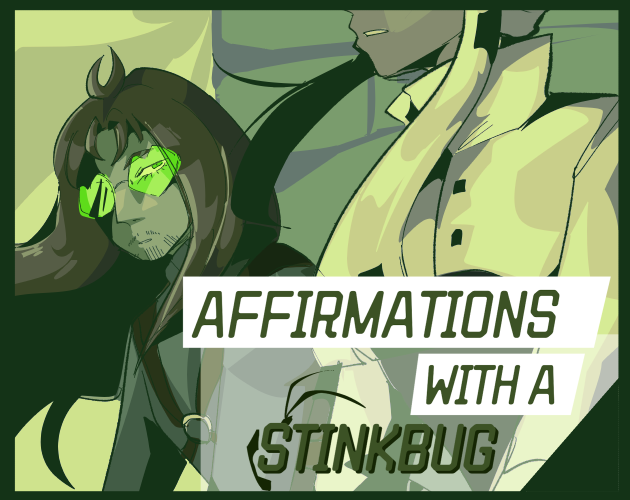 Cover image for Affirmations with a Stinkbug