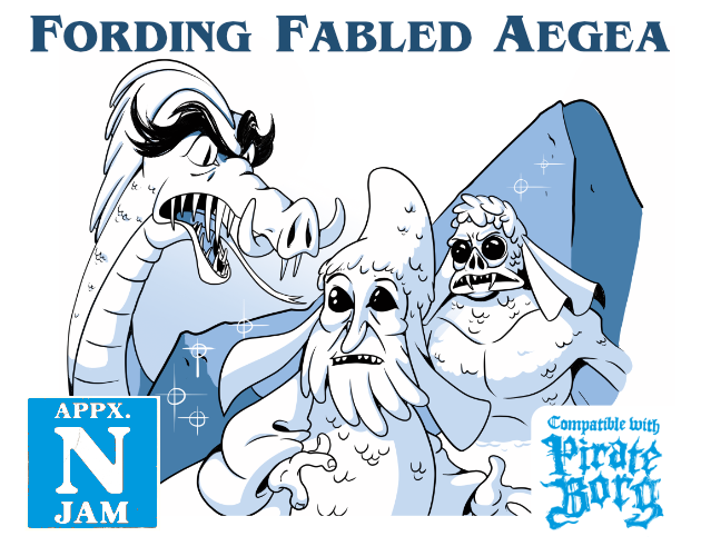 Cover image for Fording Fabled Aegea