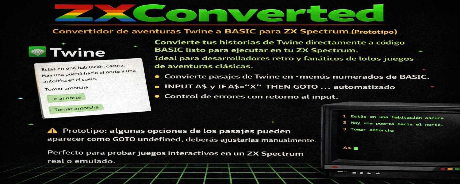 ZXConverted Twine to Basic
