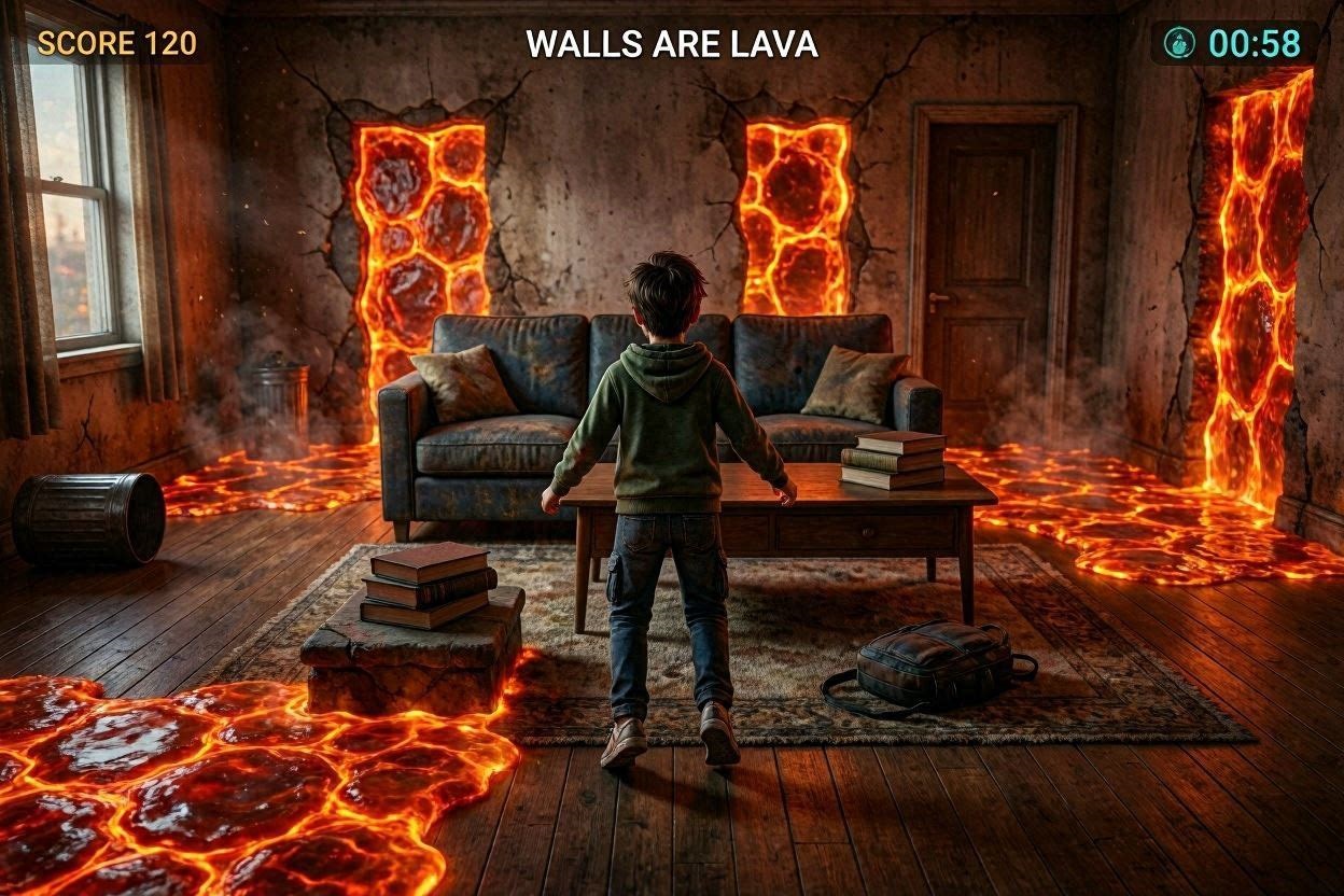 Cover image for Walls are lava