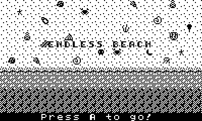 Endless Beach (Playdate/Browser) [Free] [Adventure]