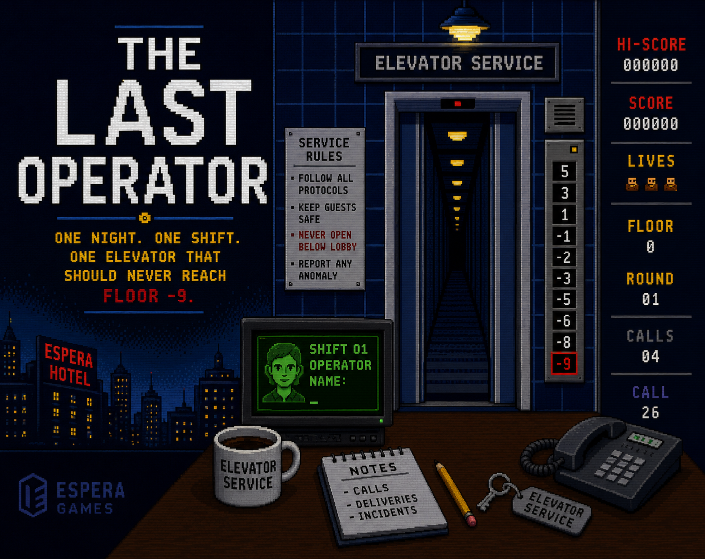 Cover image for THE LAST OPERATOR