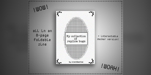 Cover image for my collection of replica bugs