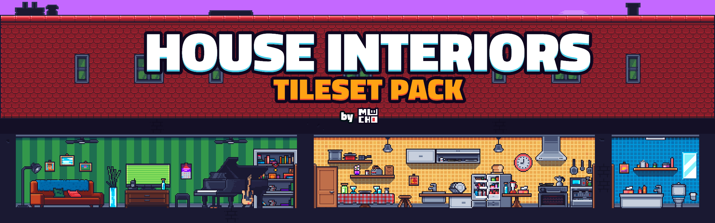 House Interiors Tileset Pack