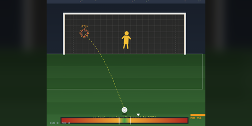 Cover image for Legendary Striker: a soccer roguelite