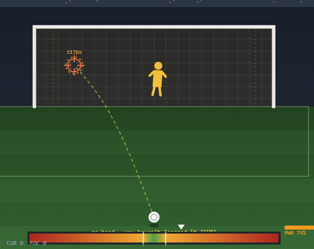 Cover image for Legendary Striker: a soccer roguelite