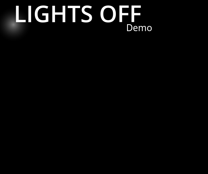 Cover image for Lights off - Prototype