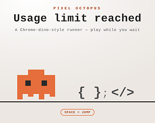 Usage limit reached のカバー画像