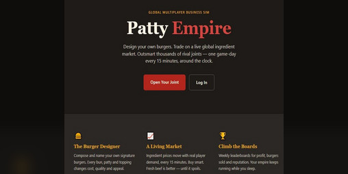 Cover image for Patty Empire