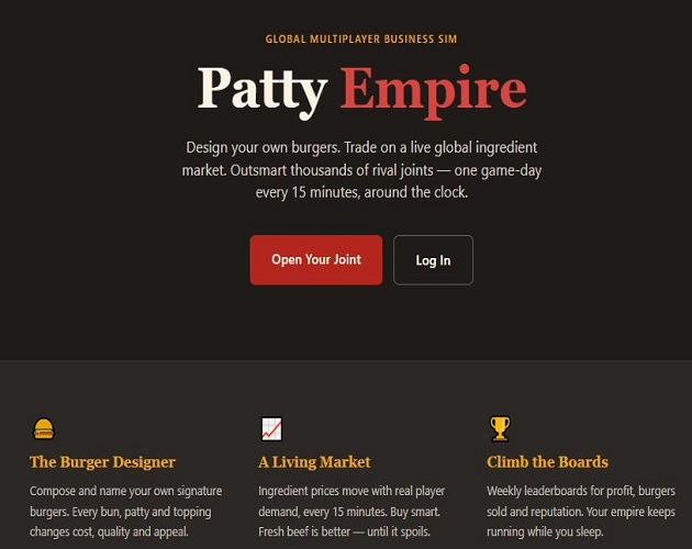 Cover image for Patty Empire