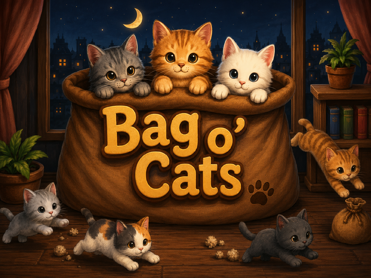 Cover image for Bag o' Cats