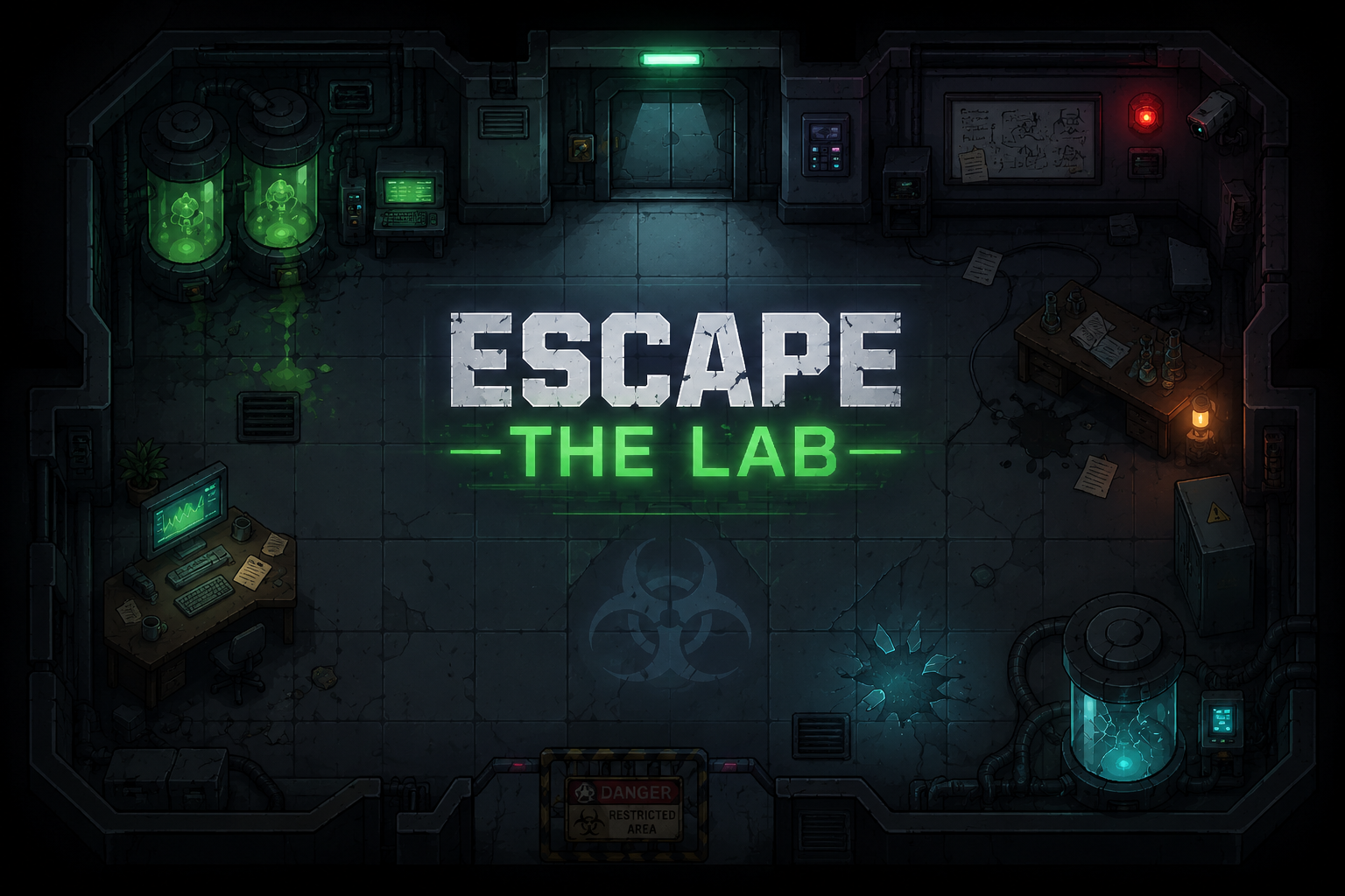 Cover image for Escape the lab!