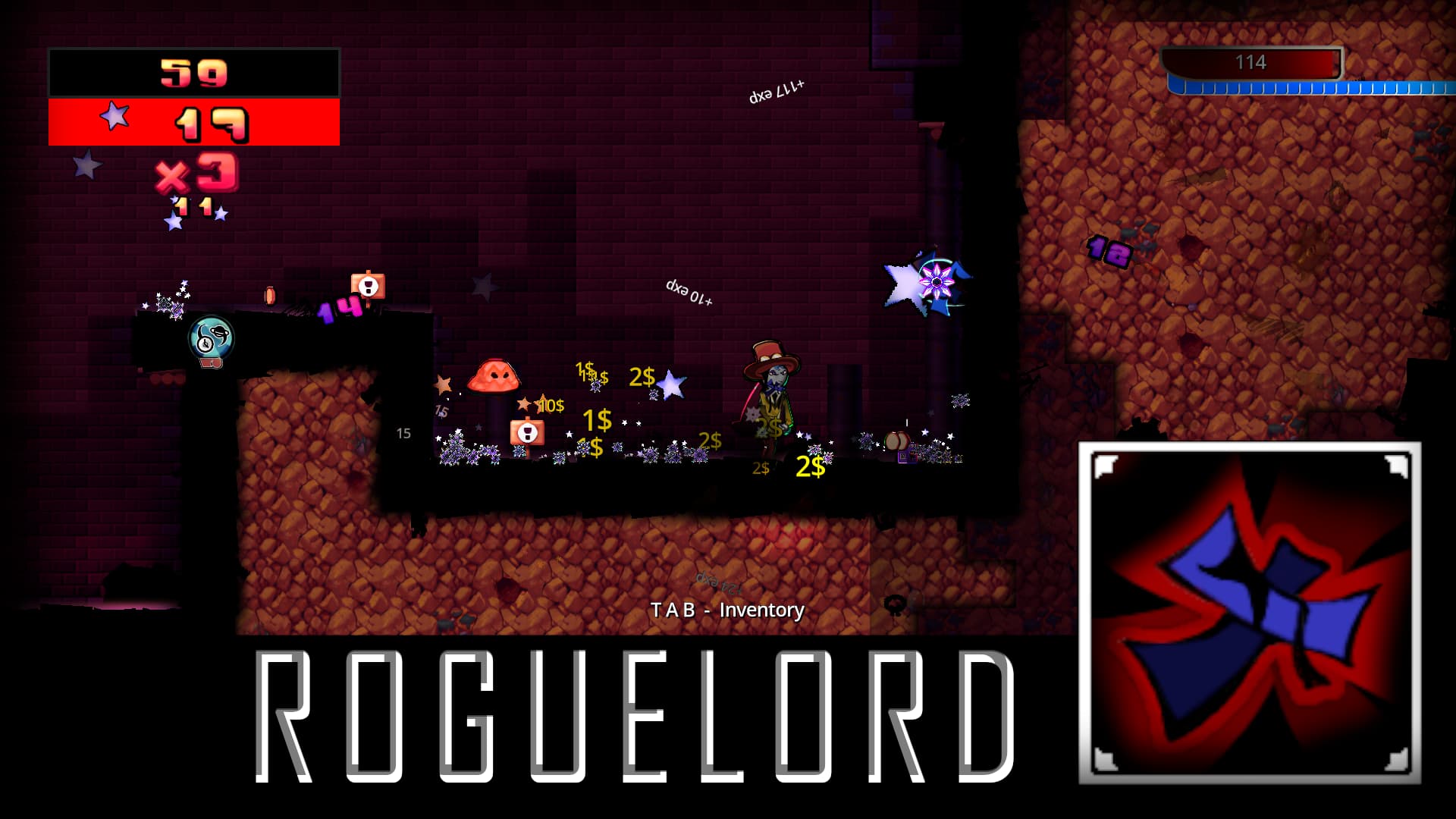 Roguelord - An action-roguelike platformer