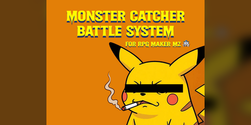 Cover image for Monster Catcher Battle System for RPG Maker MZ — Complete Sample Project