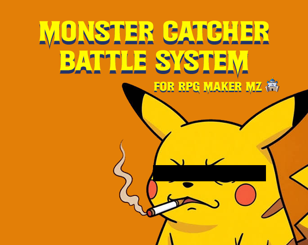 Cover image for Monster Catcher Battle System for RPG Maker MZ — Complete Sample Project