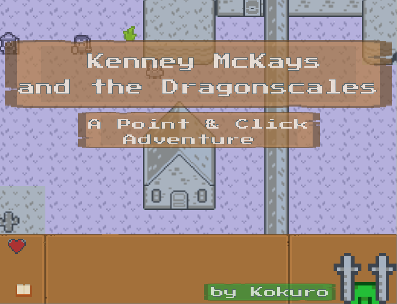 Cover image for Kenney McKay and the Dragonscales - A Point & Click Adventure