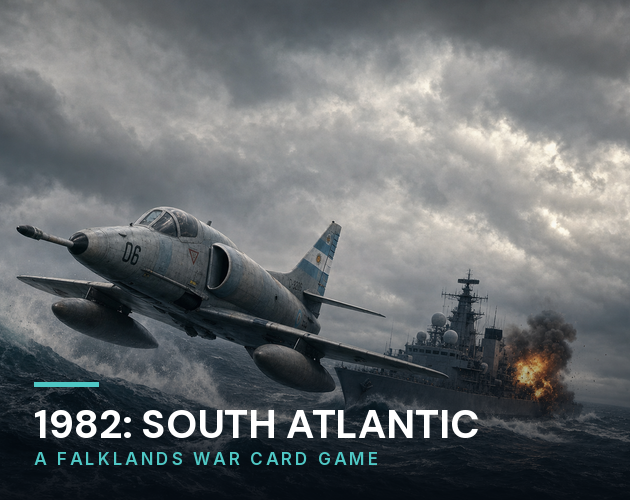 Cover image for 1982: South Atlantic: A Falklands War Card Game - PNP