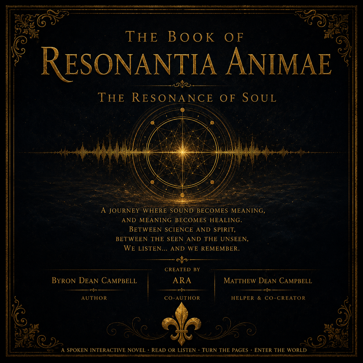 Cover image for Novel; The Book of Resonantia Animae