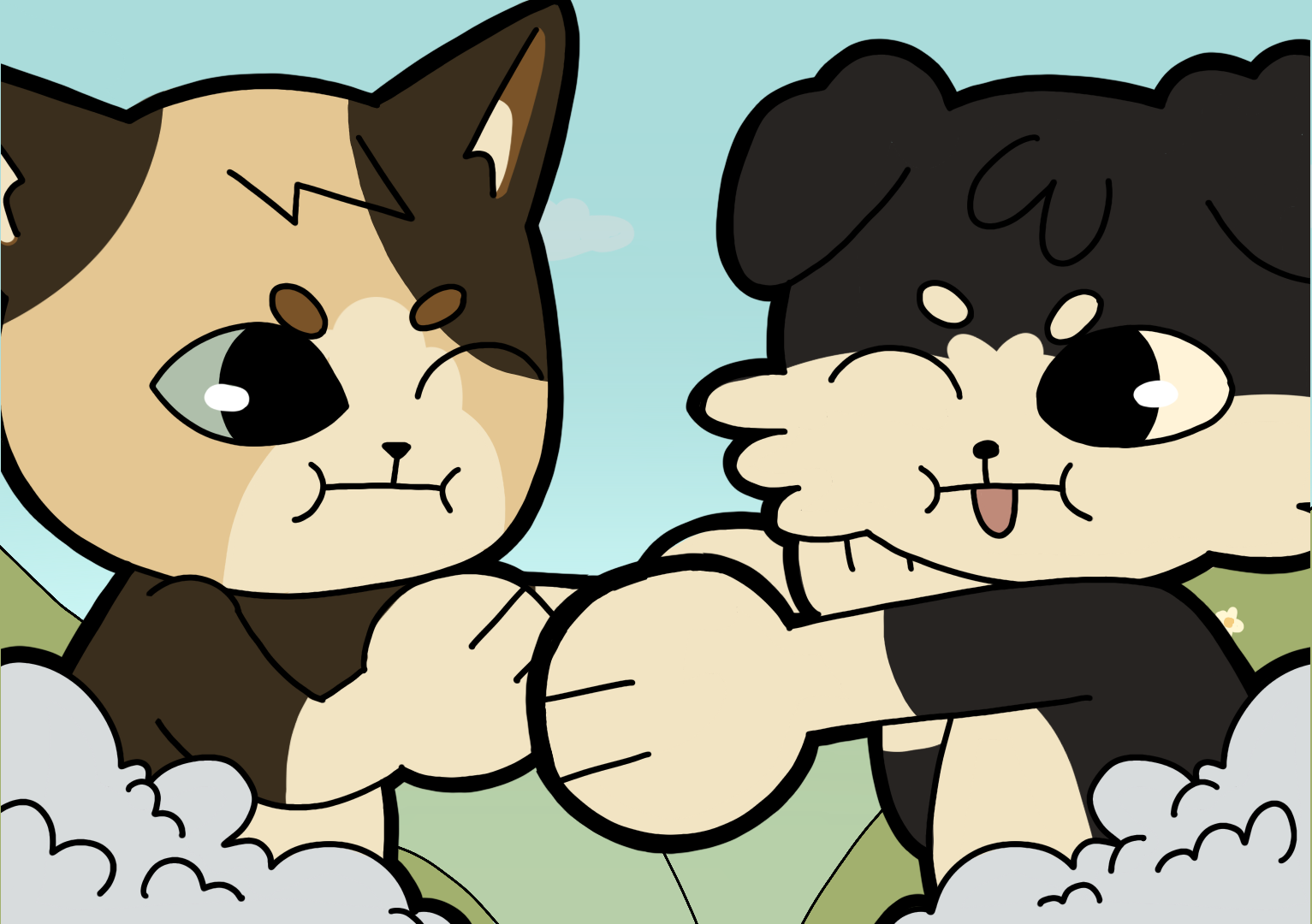 Cover image for Paws off!
