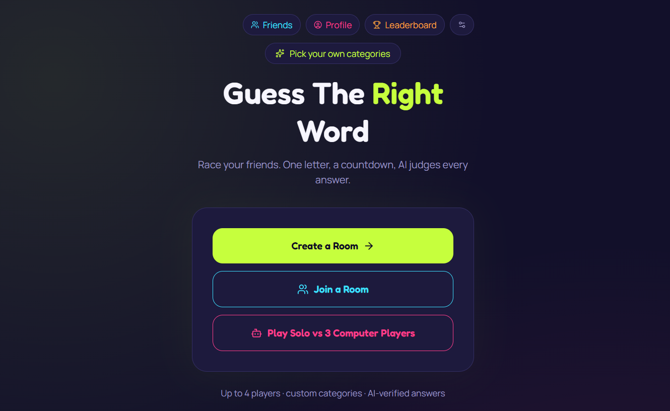 Cover image for Guess The Right Word