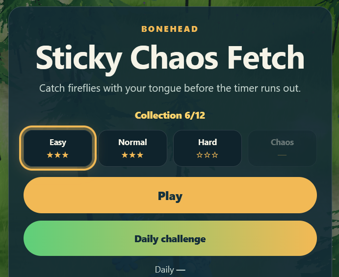 Cover image for Sticky Chaos Fetch