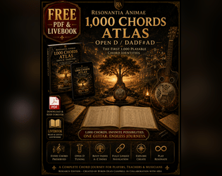 Cover image for 1000 CHORD ATLAS OPEN D
