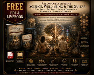 Cover image for VOLUME 1 SCIENCE WELL BEING AND THE GUITAR