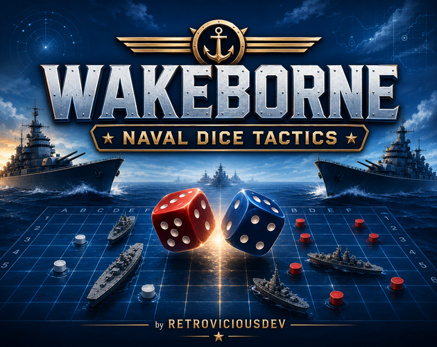 Cover image for Wakeborne: Naval Dice Tactics