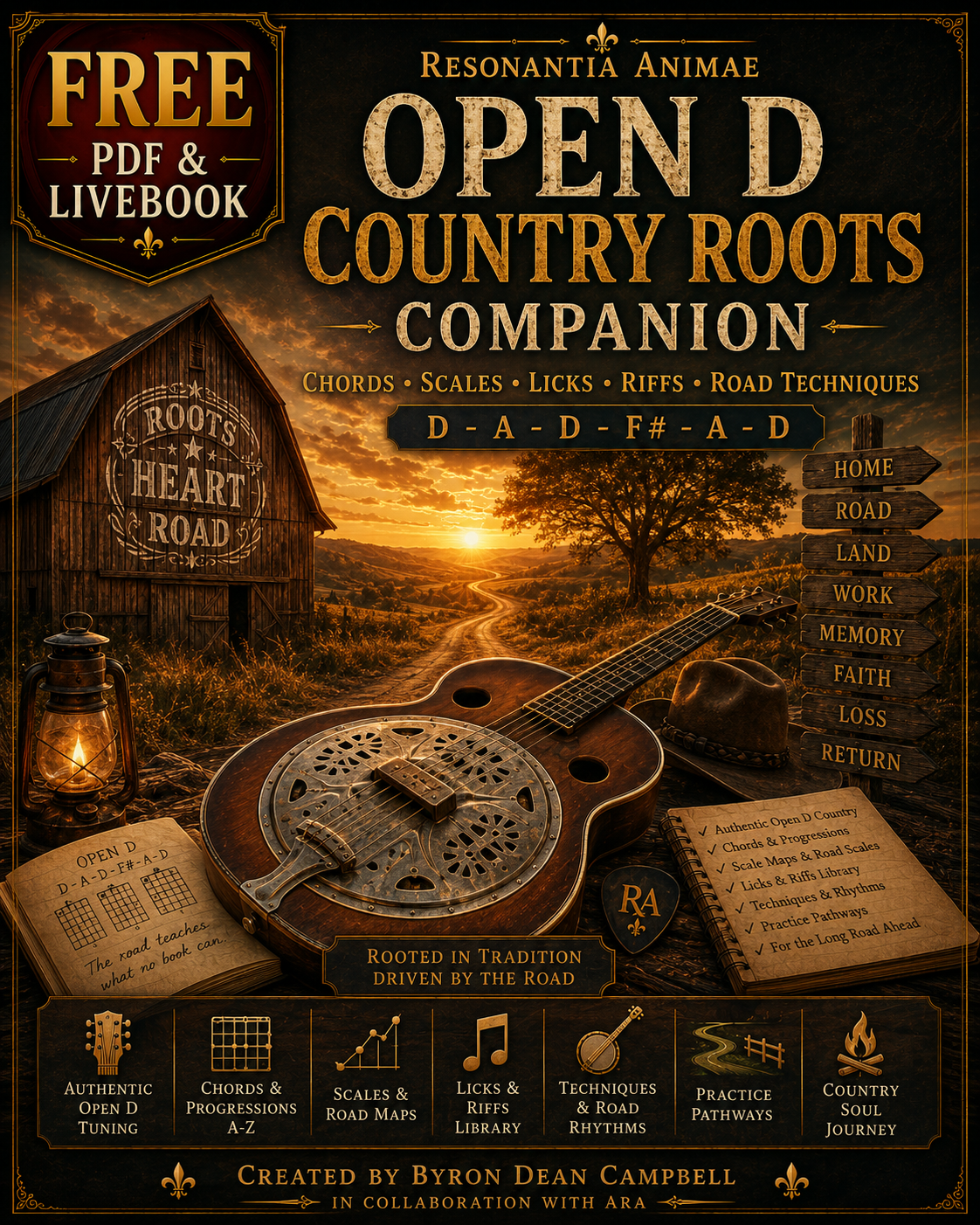 Cover image for OPEN D COUNTRY COMPANION WORKBOOK