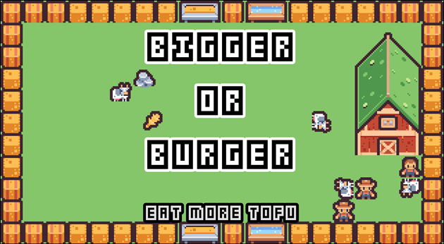 Cover image for Bigger or Burger