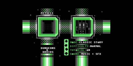 Cover image for PETSCII Dungeons & Droids C64
