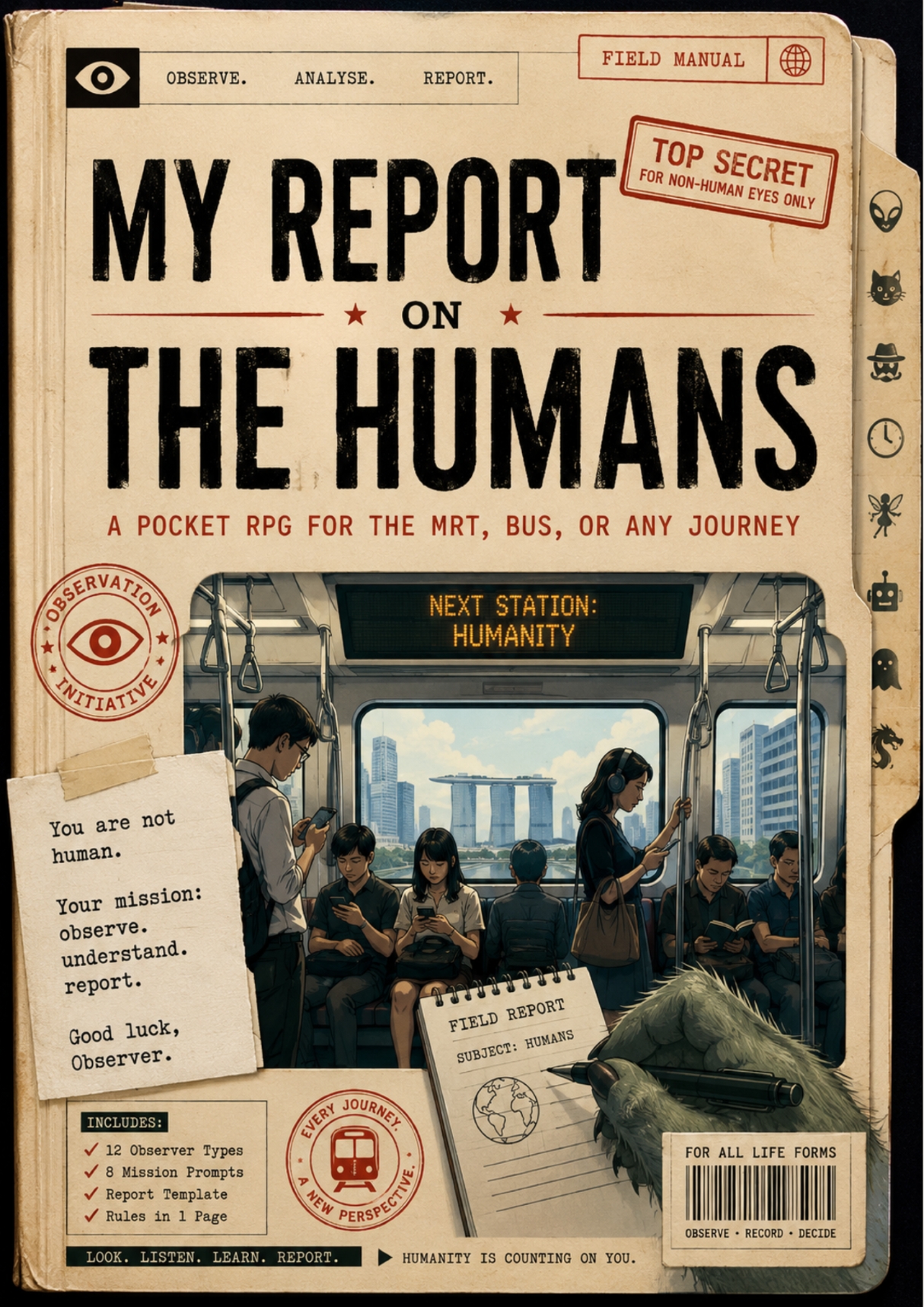 My Report On The Humans
