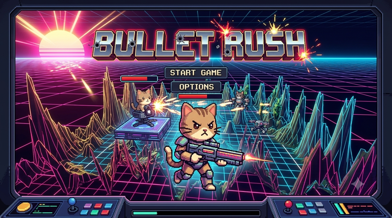 Cover image for BULLET RUSH