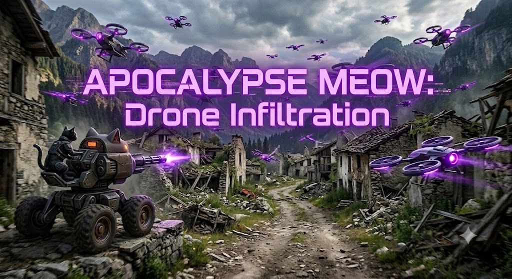 Cover image for APOCALYPSE MEOW: Drone Infiltration