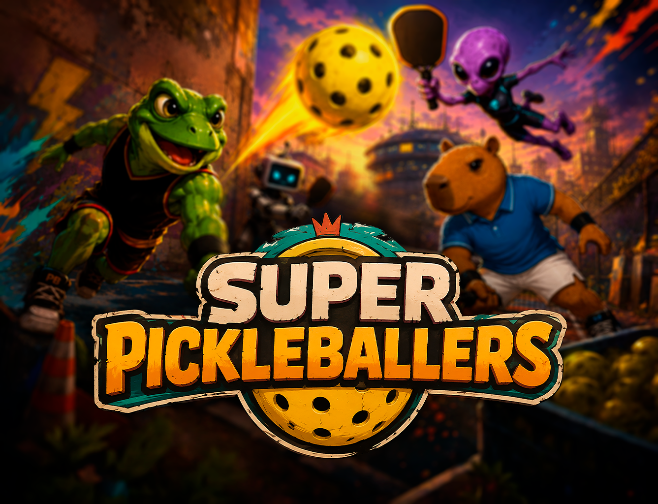 Cover image for Super Pickleballers