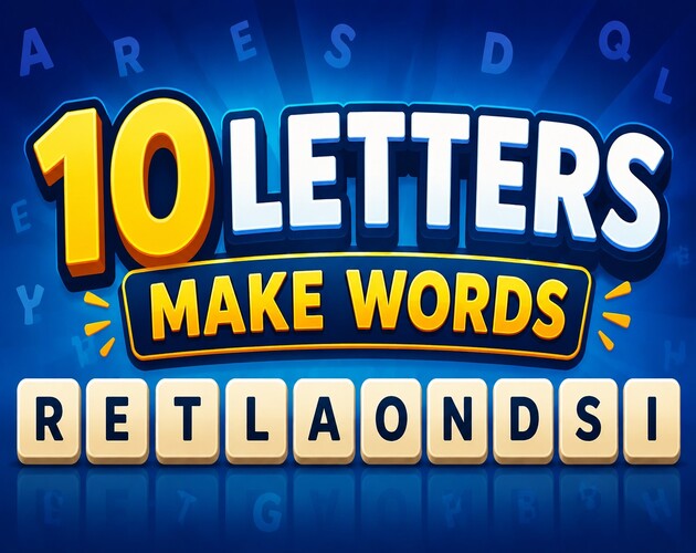 Cover image for 10 Letters Make Words