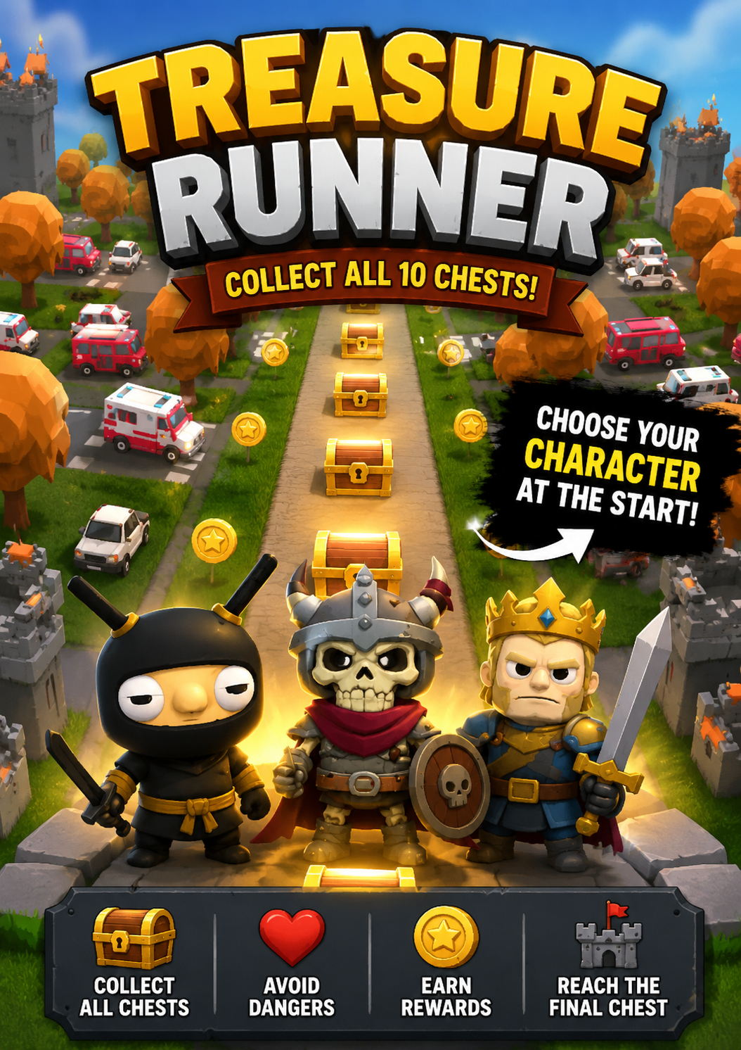 Cover image for TREASURE RUNNER