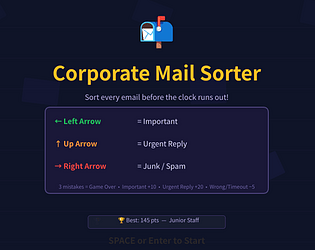 Corporate Mail Sorter [Free] [Simulation]