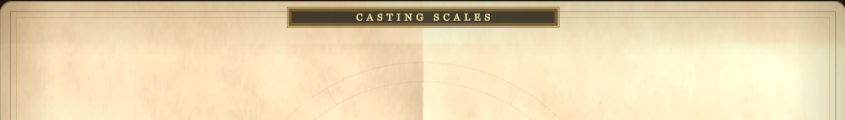 Casting Scales
