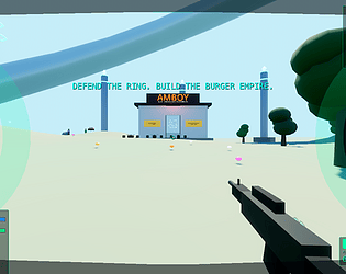 Cover image for AMBOY x HALO 2: Ring World Burger Defense