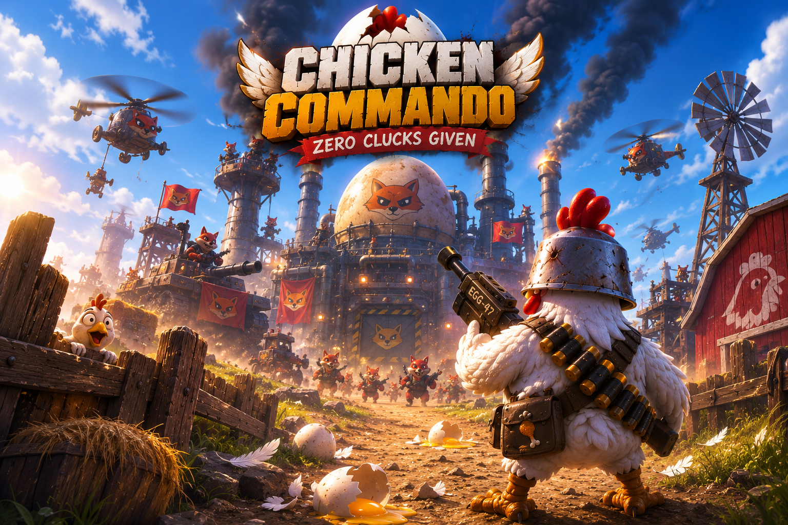 Cover image for chicken commando fight for life!!!!!!!!!!!!!!!!!!!!!