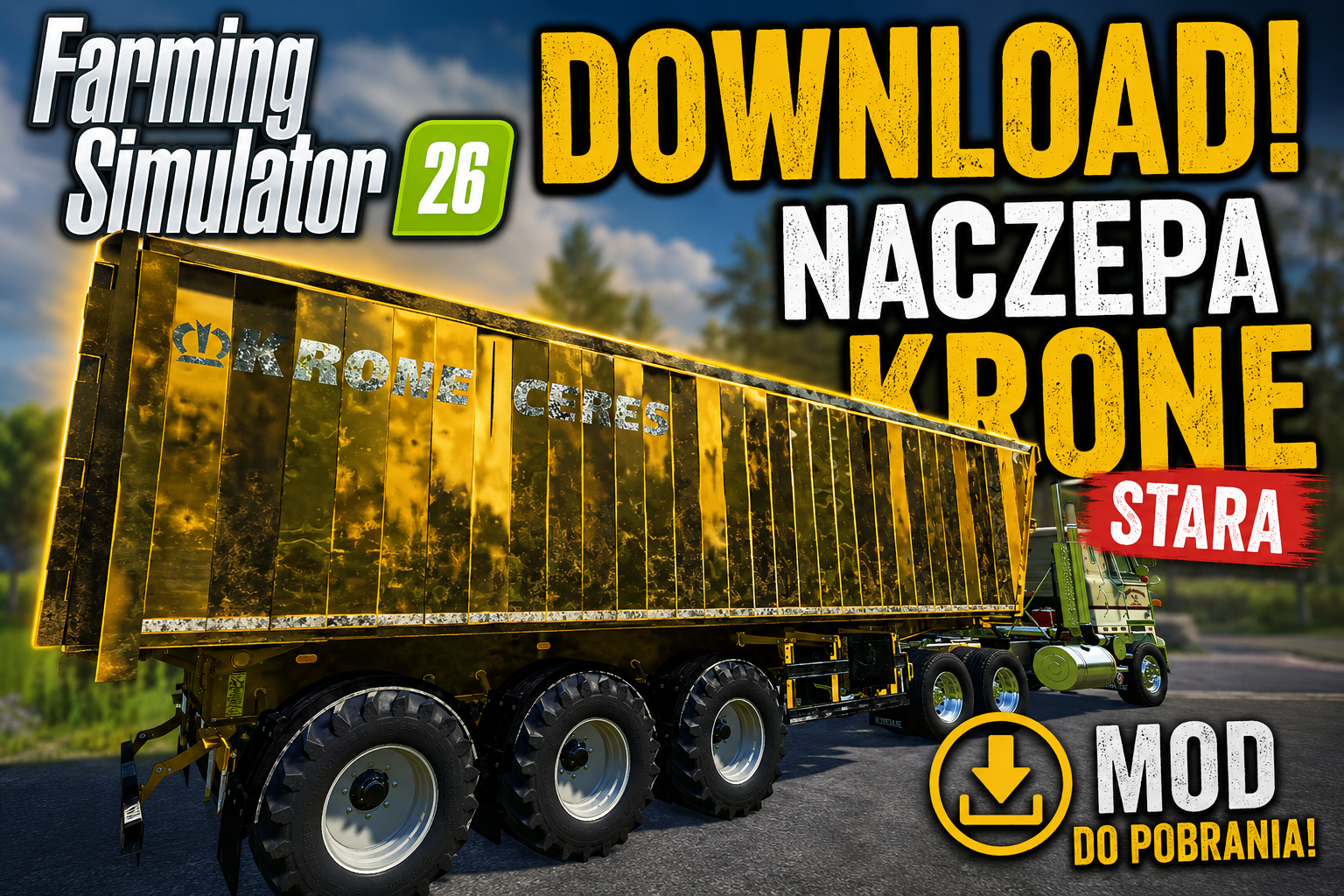Cover image for FS 26 NACZEPA krone