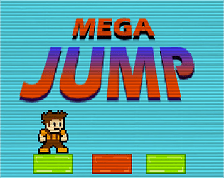 MEGA JUMP | An NES Inspired Retro Game game screenshot