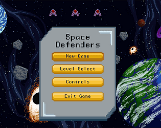 Space Defenders game screenshot