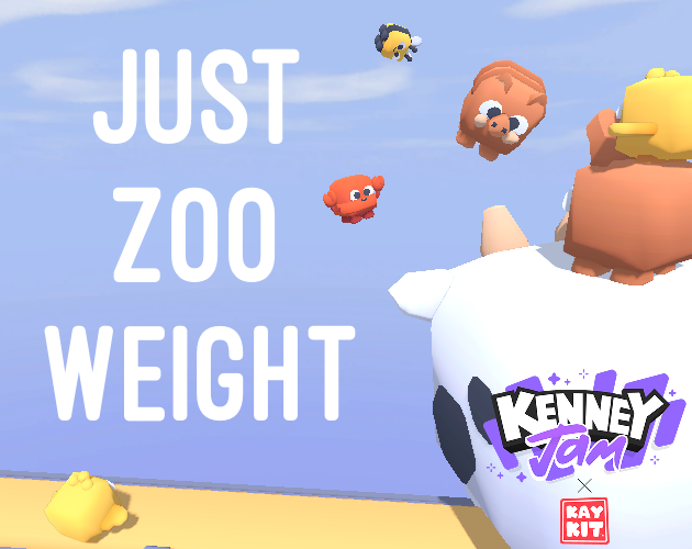 Cover image for Just Zoo Weight
