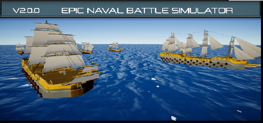 Cover image for Epic Naval Battle Simulator(demo)