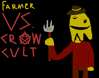 Farmer VS Crow Cult game screenshot
