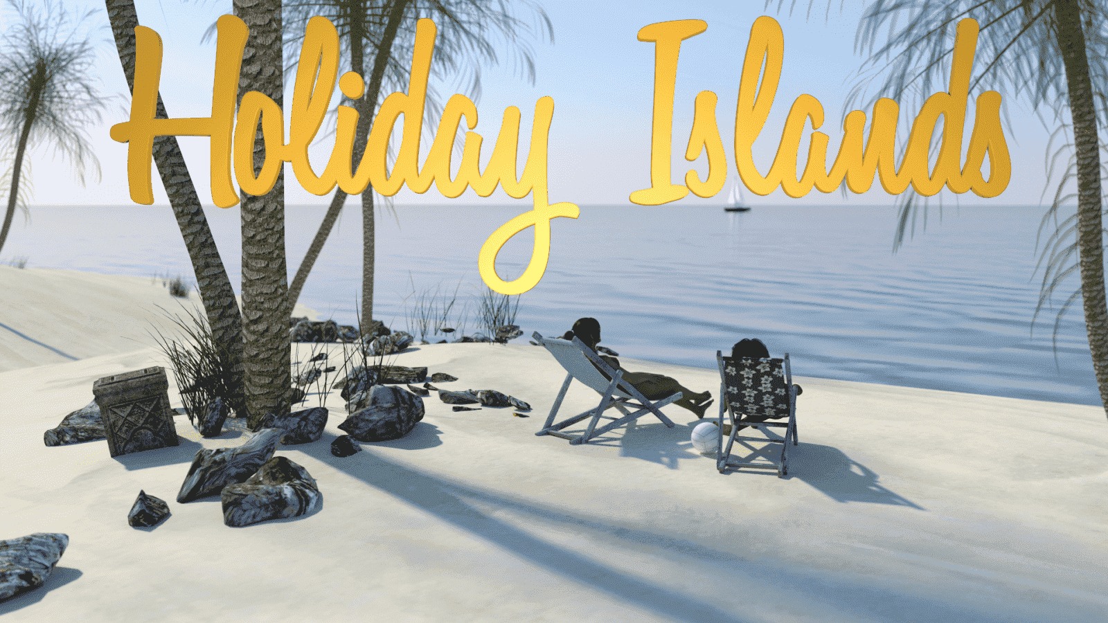 Cover art for Holiday Islands by Chrono Logic — adult visual novel