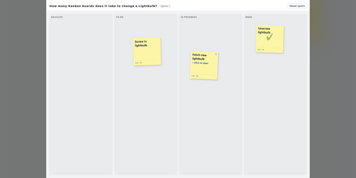 Cover image for How many Kanban boards does it take to change a lightbulb?