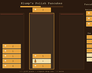 Polish Pancakes game screenshot